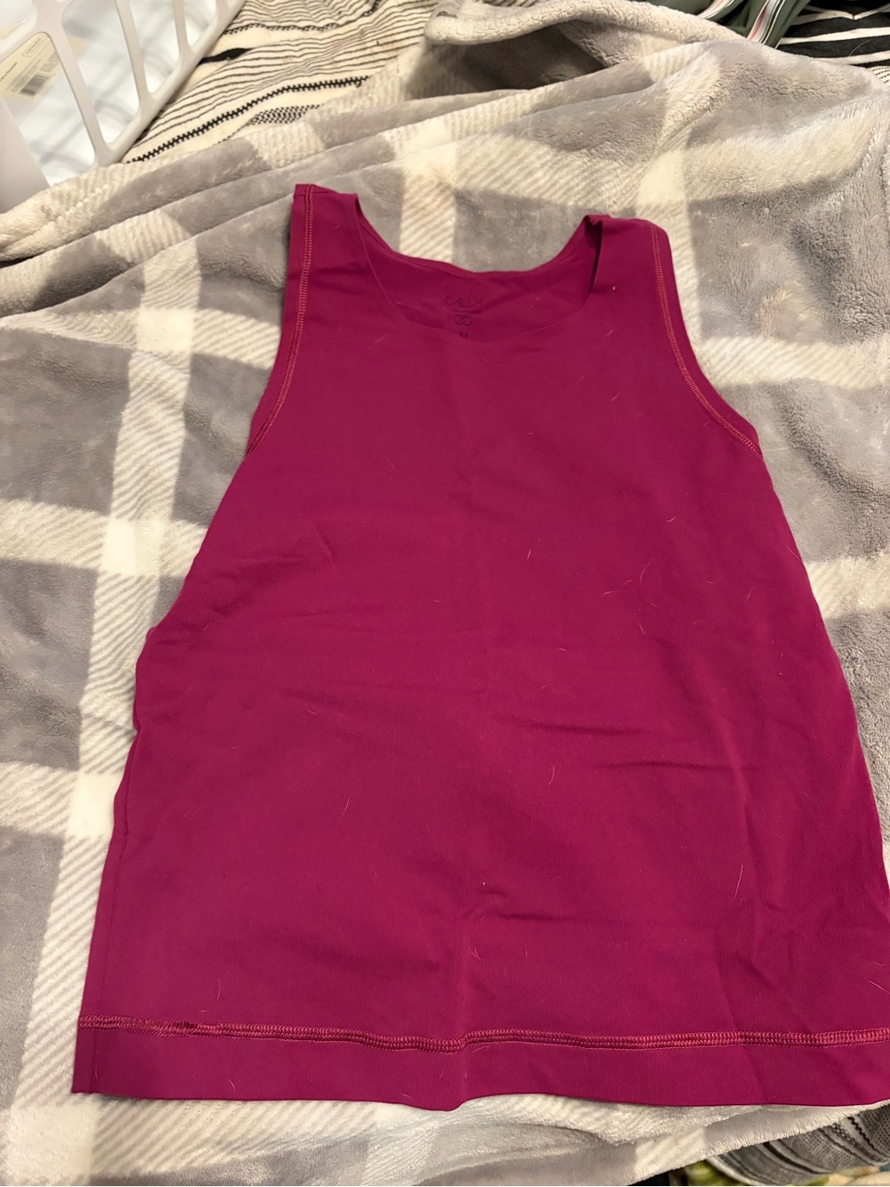 CALIA by Carrie Underwood Magenta Tank Top